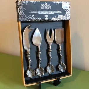 The Global Market Four Piece Serving Set